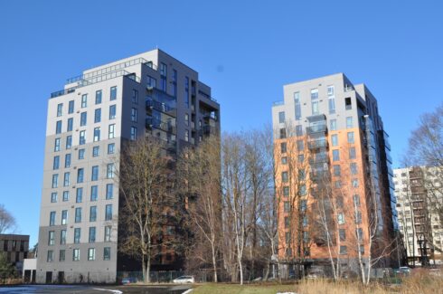 "Moho Park" dzīvojamās mājas Mežaparkā